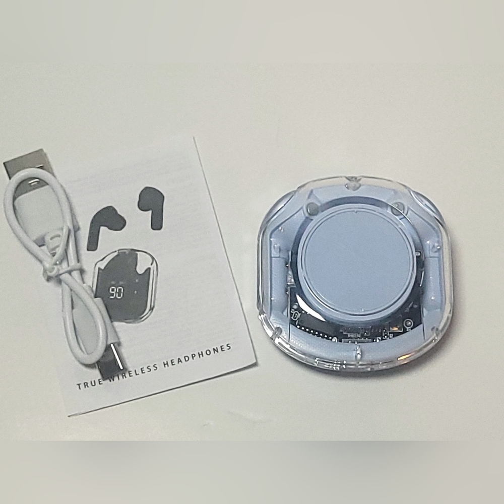 𝗧𝟴 𝗣𝗥𝗢 𝗧𝗿𝘂𝗲 𝗪𝗶𝗿𝗲𝗹𝗲𝘀𝘀 𝗕𝗹𝘂𝗲𝘁𝗼𝗼𝘁𝗵 𝗘𝗮𝗿𝗯𝘂𝗱𝘀 - Picture 6 of 8